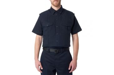 Image of 5.11 Tactical Uniform Outer Carrier Class B Shirt - Men's, Small-Medium, Short, Black, 49030-019-S/M-S