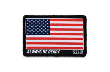 Image of 5.11 Tactical USA Flag Woven Patch - Unisex, Red, 1 SZ, 81292-460-1 SZ