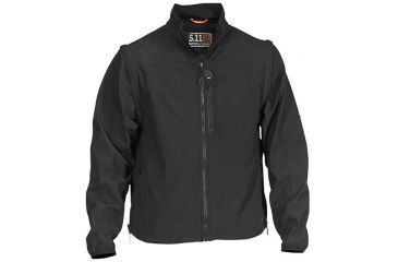 Image of 5.11 Tactical Valiant Softshell Jacket - Men's, Black, 4XL, 48167-019-4XL