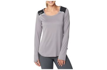 Image of 5.11 Tactical Womens 5.11 Recon Madison Long Sleeve Shirt, Lunar - 66002-082-M