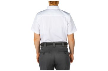 Image of 5.11 Tactical Fast-Tac Short Sleeve Shirt - Women's, Uniform White, XS, 61314-992-XS