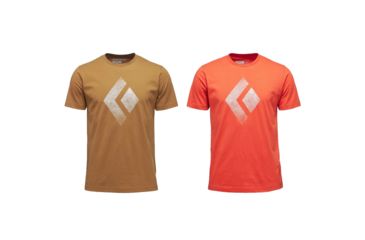 Image of Black Diamond Chalked Up Short Sleeve Tee Shirt - Men's