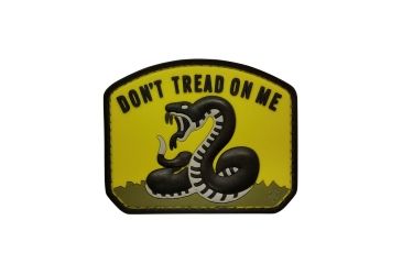 Image of 5IVE STAR GEAR Don't Tread Morale Patch, YELLOW 6611000