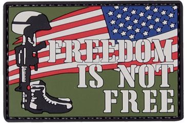Image of 5IVE STAR GEAR Morale Patch,Freedom Is Not Free 6645000