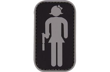 Image of 5IVE STAR GEAR Morale Patch,Tactical RR Girl w/Gun 6649000