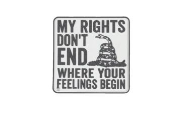 Image of 5IVE STAR GEAR My Rights Morale Patch, 2.5in x 2in, 6743000