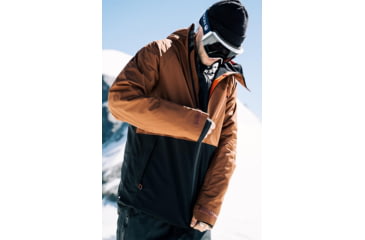 Image of 686 GLCR Hydra Thermagraph Jacket - Mens, Clay Colorblock, Small, M0W107-CLAY-S