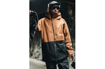 Image of 686 GLCR Hydra Thermagraph Jacket - Mens, Clay Colorblock, Small, M0W107-CLAY-S