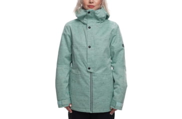 Image of 686 Rumor Insulated Jacket - Womens, Seaglass Slub, Small, L8W310-SGLS-S