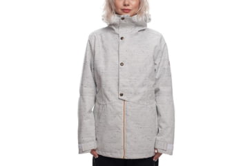 Image of 686 Rumor Insulated Jacket - Womens, White Slub, Extra Small, L8W310-WHT-XS