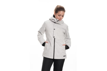 Image of 686 Rumor Insulated Jacket - Womens, White Slub, Large, M0W310-WHT-L