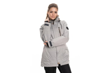 Image of 686 Spirit Insulated Jacket - Womens, Stripe Texture, Extra Small, L9W308-STRP-XS