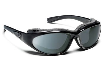 Image of 7 Eye Bora Sunglasses, Glossy Black Frame, 24 - 7 NXT 140517