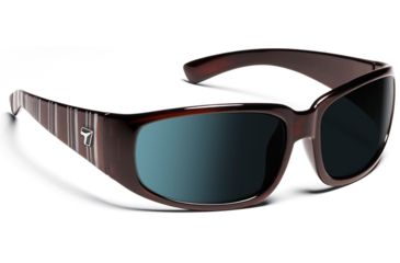 Image of Duke/ SharpView Polarized Gray, Mahogany Frame Male Sunglasses, L-XL