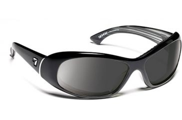 Image of 7 Eye Zephyr- SharpView Glossy Black Sunglasses, S-M 560553
