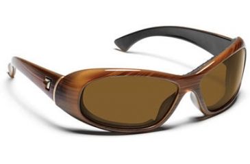 Image of 7 Eye Zephyr Womens Sunglasses, Glossy Black Frame, SharpView Gray Lens 560541