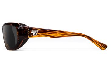 Image of 7Eye by Panoptix Airshield Aspen Sunglasses, RX Ready, Sunset Tortoise Frame, SharpView Gray Lens, S-M 330641