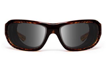 Image of 7Eye by Panoptix Airshield Aspen Sunglasses, RX Ready, Sunset Tortoise Frame, SharpView Gray Lens, S-M 330641
