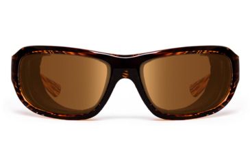 Image of 7Eye by Panoptix Airshield Aspen Sunglasses, RX Ready, Sunset Tortoise Frame, SharpView Copper Lens, S-M 330642