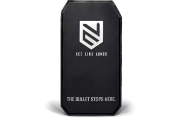 Image of Ace Link Armor Backpack Armor Panel Level lllA Stab1 Protection, Black, 9x17in, A-SAP-3AS1-0917