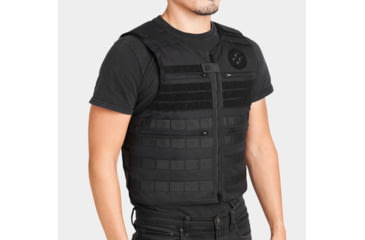 Image of Ace Link Armor Bulletproof Vest, Black, Small, B-CR-PT-BLK-1-S