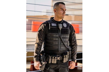 Image of Ace Link Armor Bulletproof Vest, Black, Small, B-CR-PT-BLK-1-S