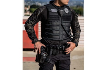 Image of Ace Link Armor Bulletproof Vest, Black, Small, B-CR-PT-BLK-1-S