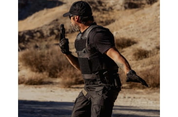 Image of Ace Link Armor Hybrid Vest Flexcore, Black, Medium, B-CR-HY-BLK-2-M