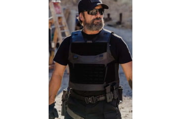 Image of Ace Link Armor Hybrid Vest Flexcore, Black, Medium, B-CR-HY-BLK-2-M