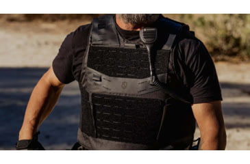 Image of Ace Link Armor Hybrid Vest Flexcore, Black, Medium, B-CR-HY-BLK-2-M