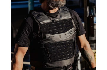 Image of Ace Link Armor Hybrid Vest Flexcore, Black, Medium, B-CR-HY-BLK-2-M