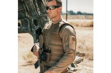 Image of Ace Link Armor Patrol Laser Cut Vest, Coyote Brown, Large, B-CR-PTLC-CBR-3-L