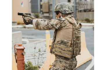 Image of Ace Link Armor Quadrelease Ultra 2.0 Plate Carrier Only, Camo, XL, B-PC-QRU-CM-XL-ML