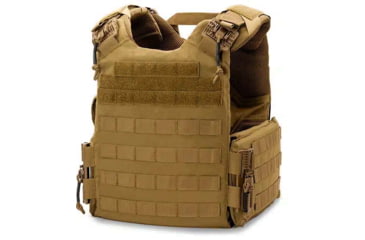 Image of Ace Link Armor 2.0 QuadRelease Ultra Plate Carrier For 11x14 Armor Plates, Tan, XL, B-PC-QRU-TN-XL-ML