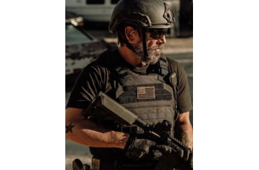 Image of Ace Link Armor Recoil Plate Carrier, Black, One Size, B-PC-RC-BLK-1