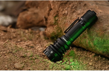 Image of Acebeam Defender P17 LED Tactical Flashlight, Li-Ion Battery, 4900 Lumen, Black, 147x41x26mm, P17 Black