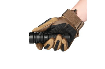 Image of Acebeam EC90 Long Range 21700 USB-C Rechargeable Battery 4300 Lumens LED EDC Flashlight, Black, EC90 Black