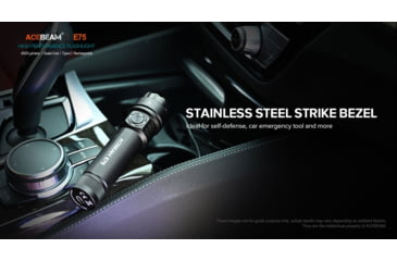 Image of Acebeam EDC E75 High-Performance Flashlight, 4500 Lumens, Green, E75