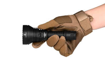 Image of Acebeam L19 2.0 Long Range Flashlight, 21700 Li-Ion Battery, 2200 Lumen, Black, 163.8x60x25.4mm, L19 2.0 White SFT40