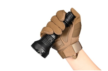 Image of Acebeam L19 2.0 Long Range Flashlight, 21700 Li-Ion Battery, 2200 Lumen, Black, 163.8x60x25.4mm, L19 2.0 White SFT40