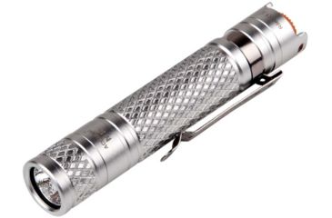 Image of Acebeam M10 1 x AA CREE XP-G3 LED Flashlight, 224 Lumens, Silver, M10-SILVER