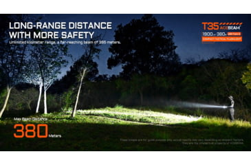 Image of Acebeam T35 Compact Tactical Flashlight, Black, T35