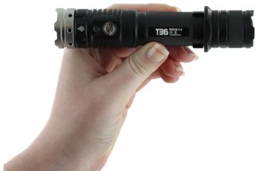 Image of Acebeam T36 1 x 21700/ 18650 CREE XHP35 HI LED Rechargeable Flashlight, 2000 Lumens, Hunting Kit, Black, T36-H-KIT