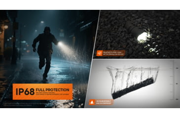Image of Acebeam TAC 2AA AA 1600 Lumens LED Flashlight, Black, TAC 2AA Desert