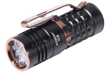 Image of Acebeam TK16-AL 1 x 16340/ CR123A/ RCR123A 3 x CREE-XPG 3 LED Flashlight, 1800 Lumens, Black, TK16-AL