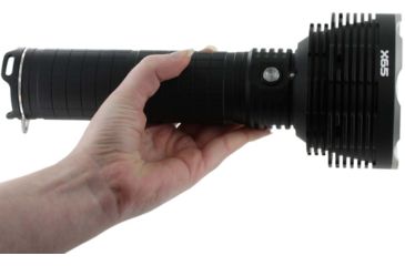 Image of Acebeam X65 1 x Built-In Battery Pack 5 x CREE XHP35 LED Flashlight, 12000 Lumens, Black, X65
