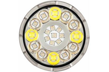 Image of Acebeam X80 UV 4 x 18650 4 x CREE XH50.2/ 16 x Nichia 276A LED Flashlight, 10000 Lumens, 365nm UV Output, Black, X80-UV