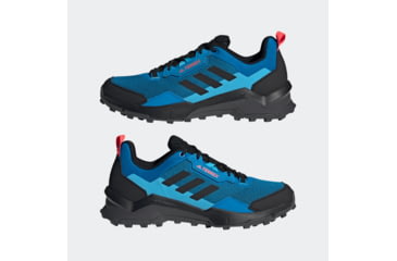 Image of Adidas Terrex Ax4 Hiking Shoes - Men's, Blue Rush/Core Black/Turbo, 11.5, GZ3009-11-5