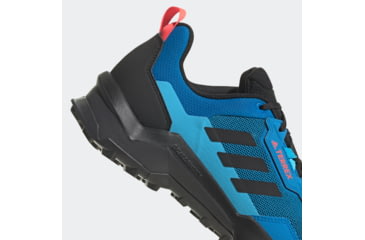 Image of Adidas Terrex Ax4 Hiking Shoes - Men's, Blue Rush/Core Black/Turbo, 11.5, GZ3009-11-5