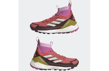 Image of Adidas Terrex Free Hiker 2 Shoes - Women's, Wonder Red/Linen Green/Pulse Lilac, 6.5, GZ0685-6-5